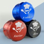 Grinder relief personnalisable - Modèle Cuisine