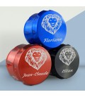 Grinder relief à  personnaliser - Modèle Lion