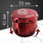 Grinder relief à  personnaliser - Modèle Lion