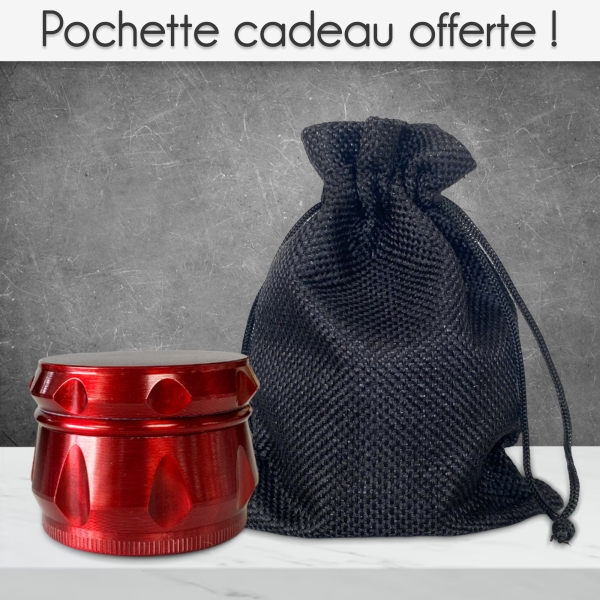 Grinder relief personnalisé avec votre prénom - Modèle Majuscule