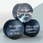 Grinder personnalisé - Noir ou Argenté - Modèle texte