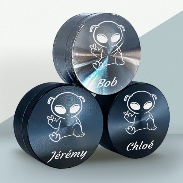 Grinder simple personnalisable - 2 coloris