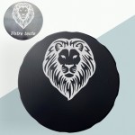 Grinder gravé avec un prénom - Noir ou argenté - Modèle Lion