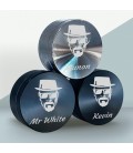 Grinder à personnaliser - Noir ou argenté - Modèle Mr White