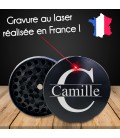 Grinder personnalisé - Noir ou argenté - Modèle Majuscule