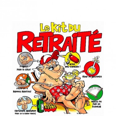 Mug Le kit du retraité homme