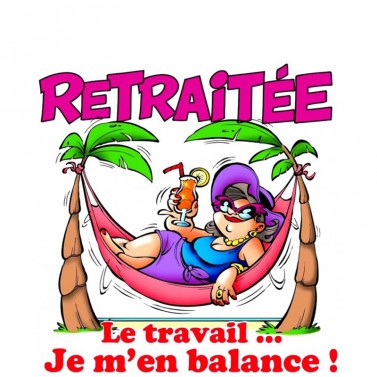 Mug Retraite femme hamac