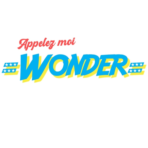 Tablier personnalisable "Wonder Woman"