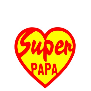Tablier Super papa personnalisé