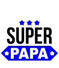 Tablier Je suis un Super Papa personnalisé