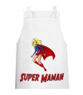Tablier Super Maman personnalisé