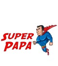 Coussin Super papa