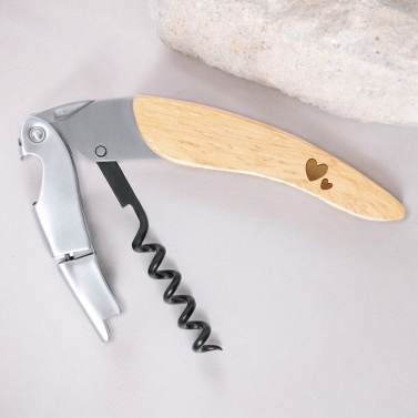 Tire-bouchon personnalisable - Modèle Coeur