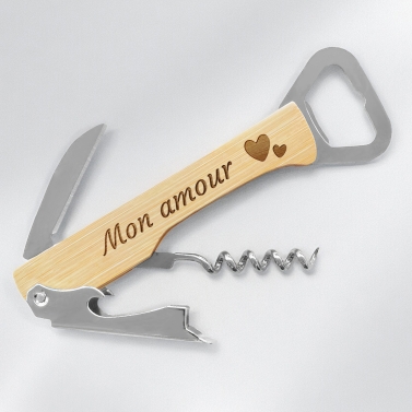 Limonadier personnalisé avec votre texte - Modèle Coeur