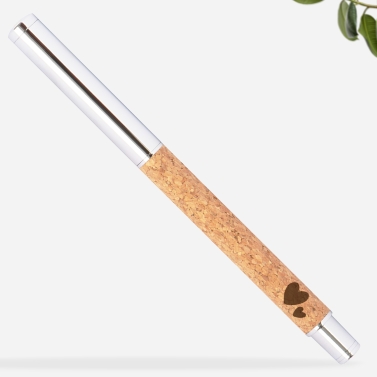 Stylo gravé avec texte - Logo Coeur