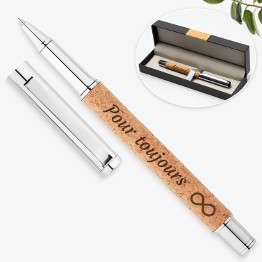 Stylo à personnaliser avec texte - Logo Infini