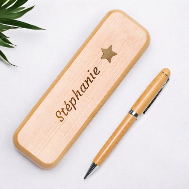 Stylo et coffret personnalisé - Modèle Étoile