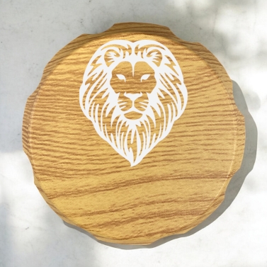 Grinder en bois personnalisé - Modèle Lion
