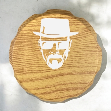 Grinder en bois à graver - Modèle Mr White