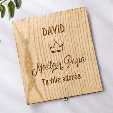 Coffret sommelier personnalisable - Modèle Fête des Pères