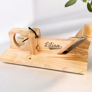 Guillotine à saucisson prénom gravée