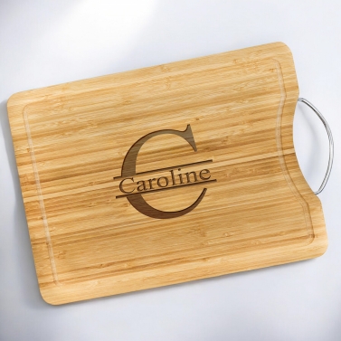 Planche à découper Majuscule personnalisée