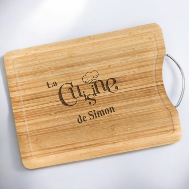 Planche à découper La cuisine de personnalisée