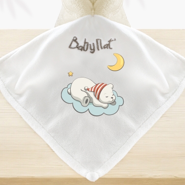 Doudou ourson personnalisé - Nuage