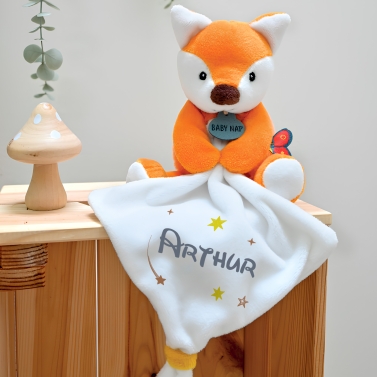 Doudou Renard personnalisable - Étoile