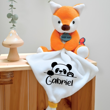 Doudou Renard personnalisable - Panda