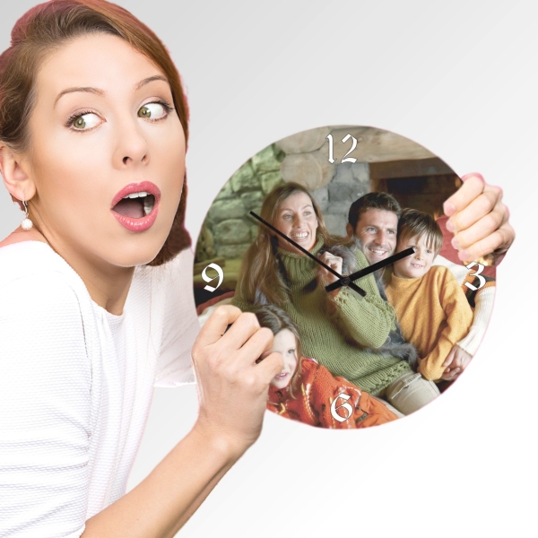 Horloge verre photo english