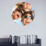 Horloge verre photo classique