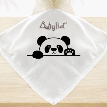 Doudou lapin personnalisable - Panda