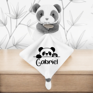 Doudou Panda personnalisé - Panda