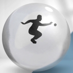 Boule de pétanque loisir gravée - Modèle Joueur