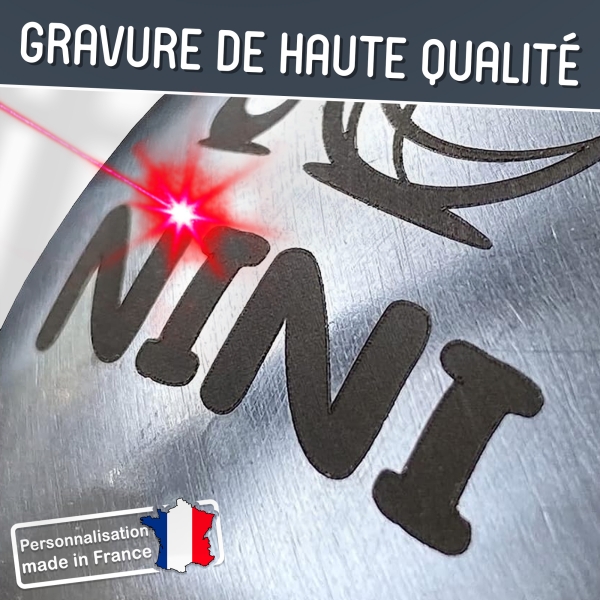 Boule de pétanque loisir gravée - Modèle Joueur