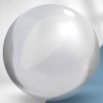 Boule de pétanque loisir gravée - Modèle Majuscule