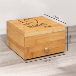 Boite à bijoux en bois personnalisée