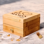 Boite à bijoux en bois personnalisée
