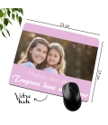 Tapis de Souris fêtes des mères personnalisé avec image et texte