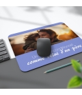 Tapis de Souris fêtes des pères personnalisé avec image et texte