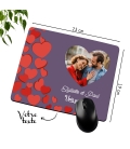 Tapis de Souris saint valentin personnalisé avec image et texte