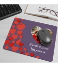 Tapis de Souris saint valentin personnalisé avec image et texte