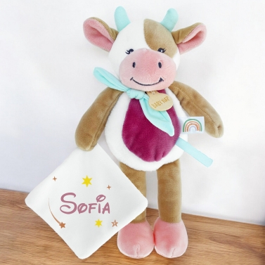 Doudou Vache personnalisé - Étoile