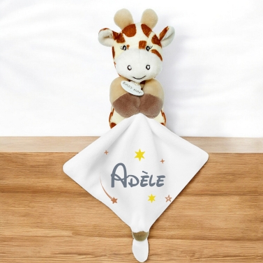 Doudou Girafe à personnaliser – Étoile