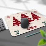 Tapis de Souris noël personnalisé avec image et texte