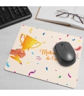 Tapis de Souris collegue personnalisé avec image et texte