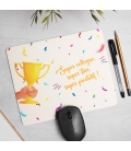 Tapis de Souris collegue personnalisé avec image et texte