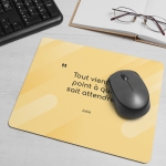 Tapis de Souris personnalisé avec image et texte