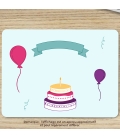 Tapis de Souris anniversaire personnalisé avec image et texte
